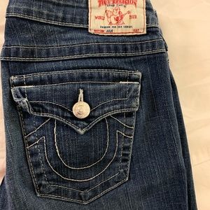 TRUE RELIGION LOW RISE JULIE JEANS